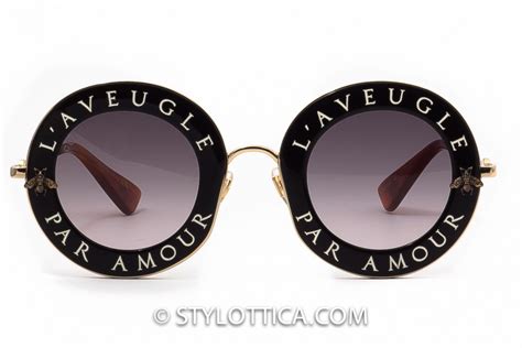 lunettes aveugle par amour gucci|Market Research: Gucci’s “‘L’Aveugle Par Amour’ Round .